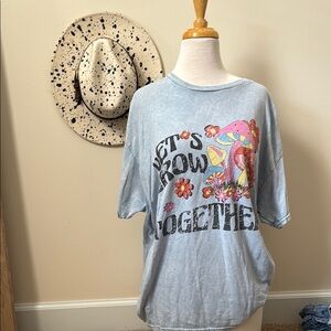 Kids Blue Graphic T-Shirt